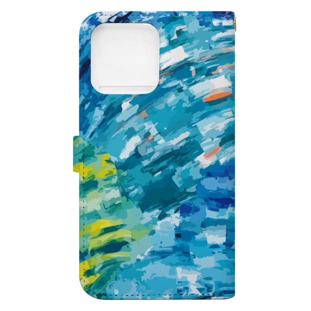 Akya_ArtworksのSeven seas Book-Style Smartphone Case :back