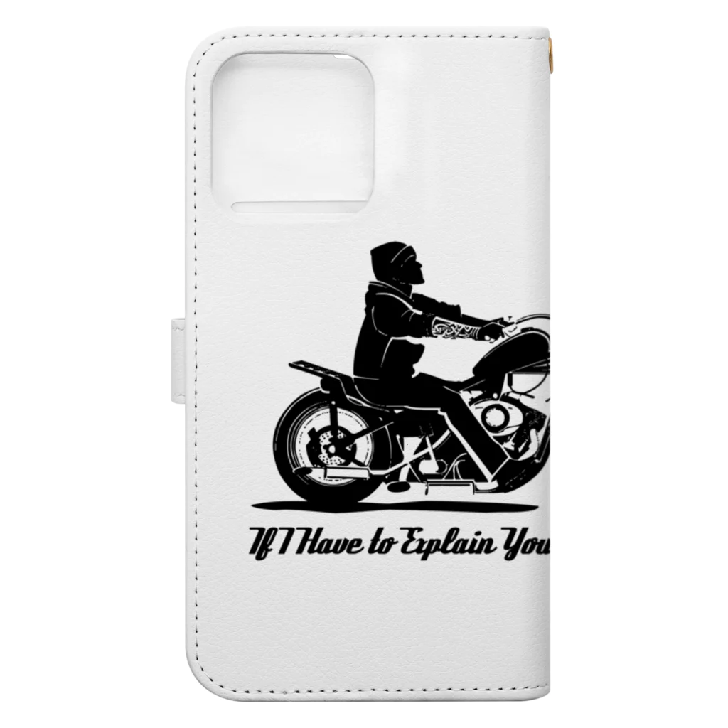 JOKERS FACTORYのCHOPPER Book-Style Smartphone Case :back