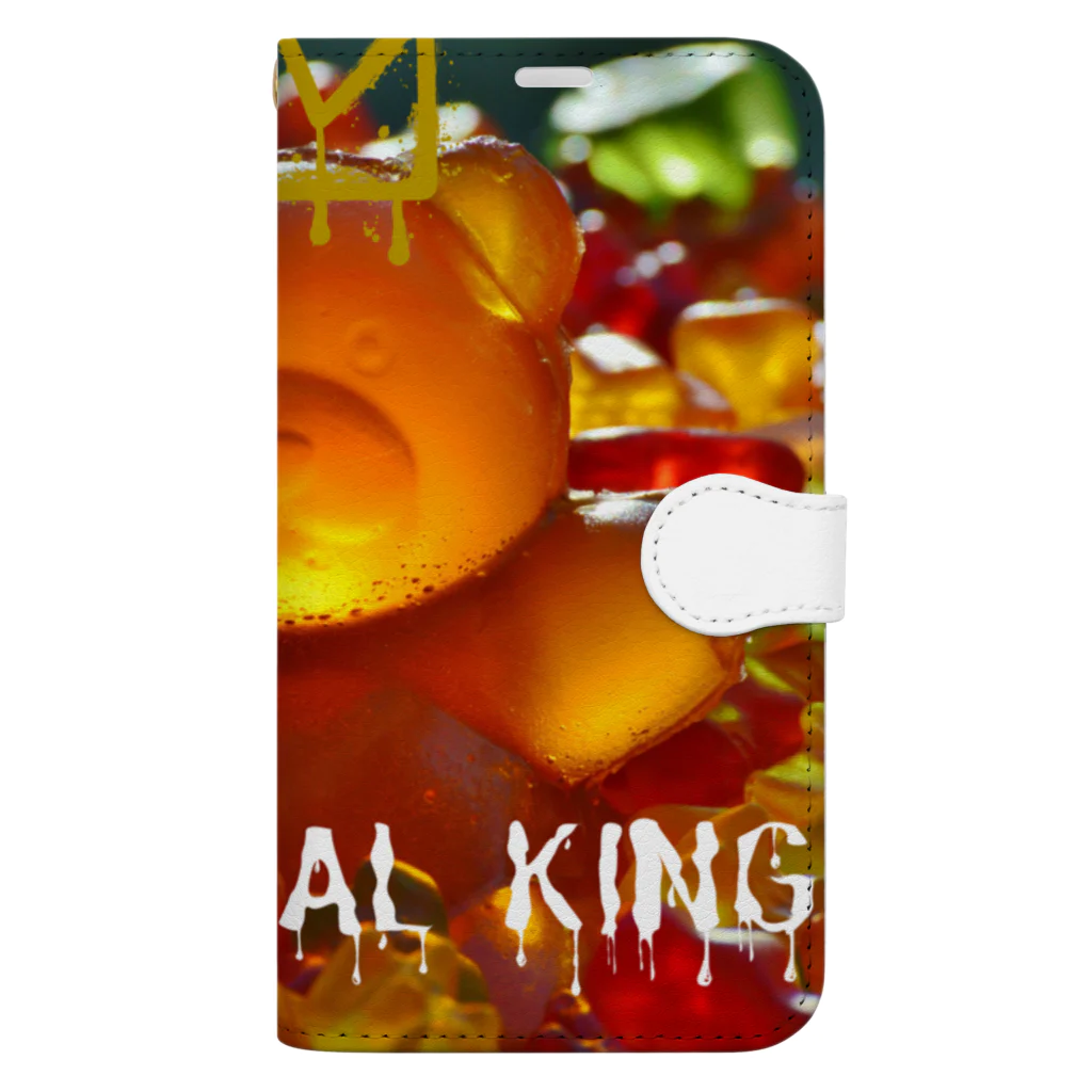 DIP DRIPのDIP DRIP "King Bear" Series Book-Style Smartphone Case