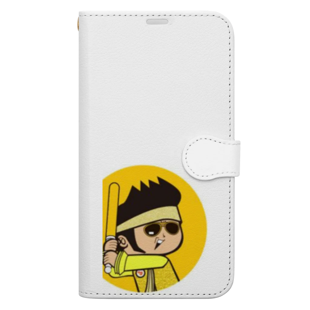 Rock★Star Guitar School 公式Goodsのshinnosukeボウヤ Book-Style Smartphone Case