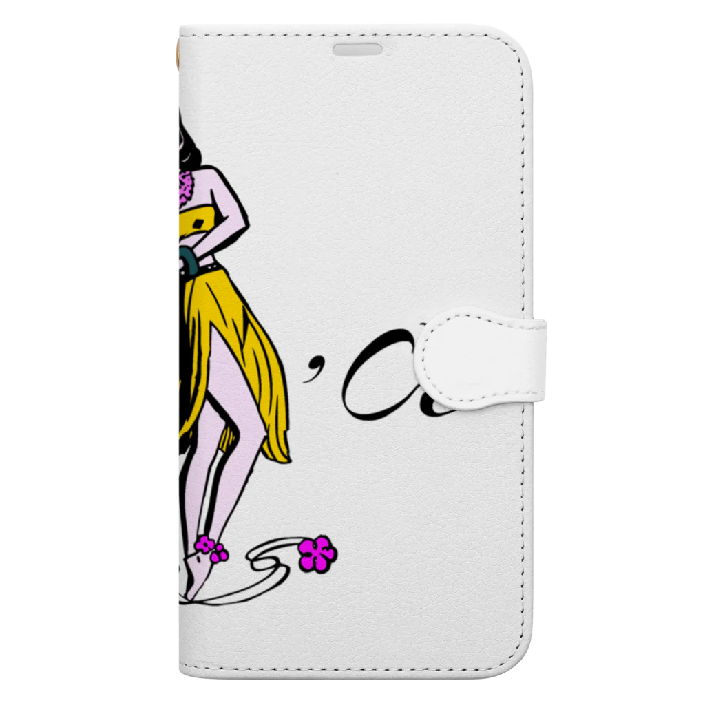 JOKERS FACTORYのHULA GIRL Book-Style Smartphone Case