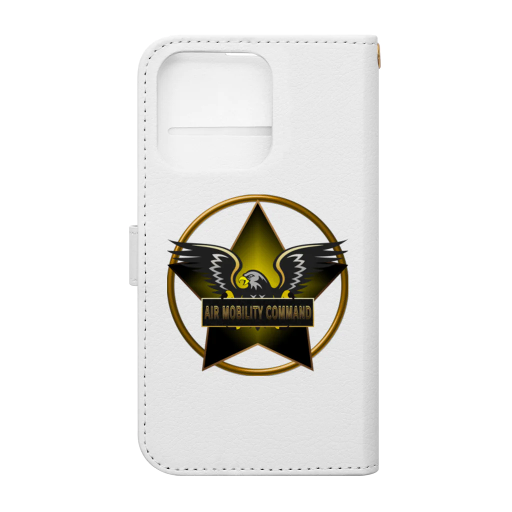 Ａ’ｚｗｏｒｋＳのアメリカンイーグル-AMC- Book-Style Smartphone Case :back