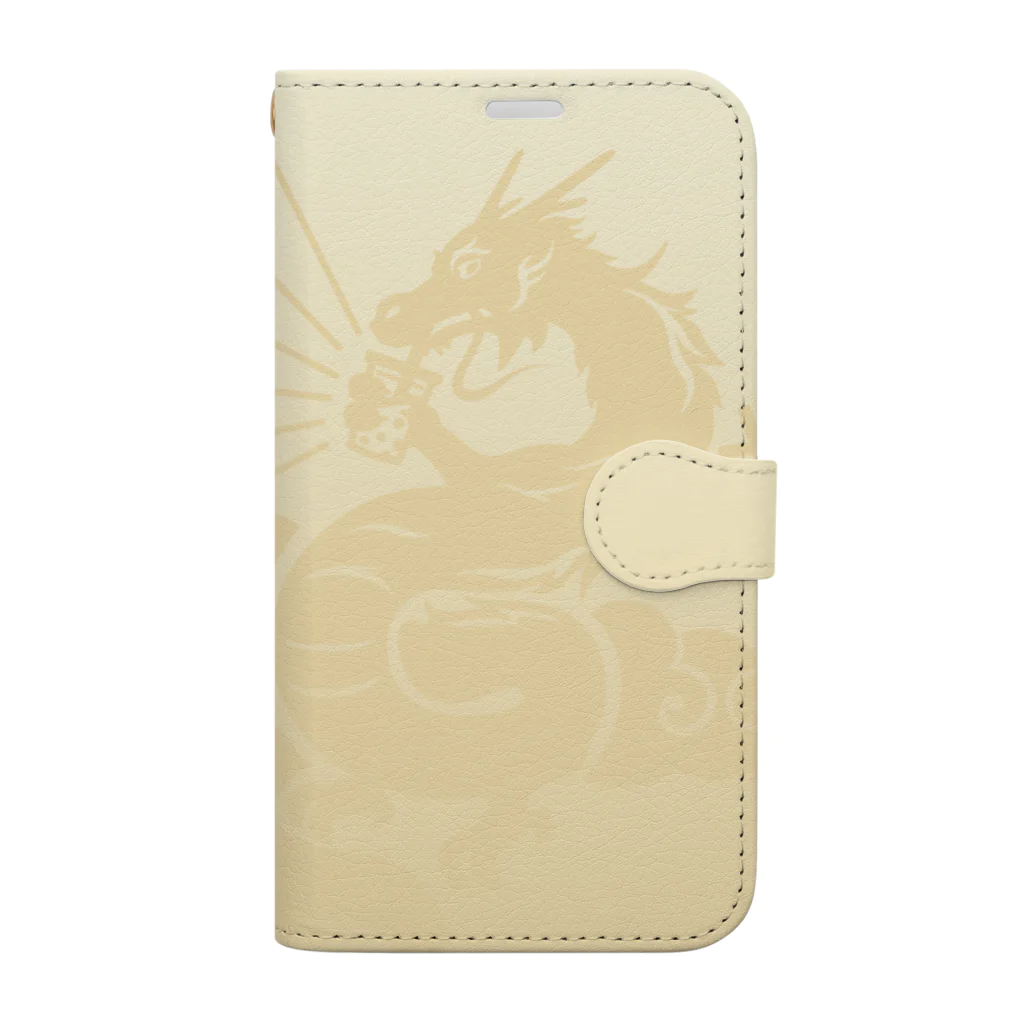 kocoon（コクーン）のダブルタピオカドラゴン Book-Style Smartphone Case