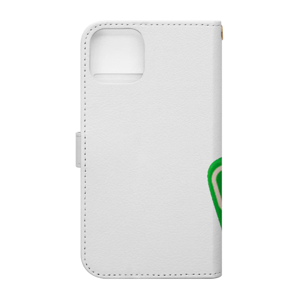 D-SEVEN　公式オンラインショップのyubi-Ｇ Book-Style Smartphone Case :back