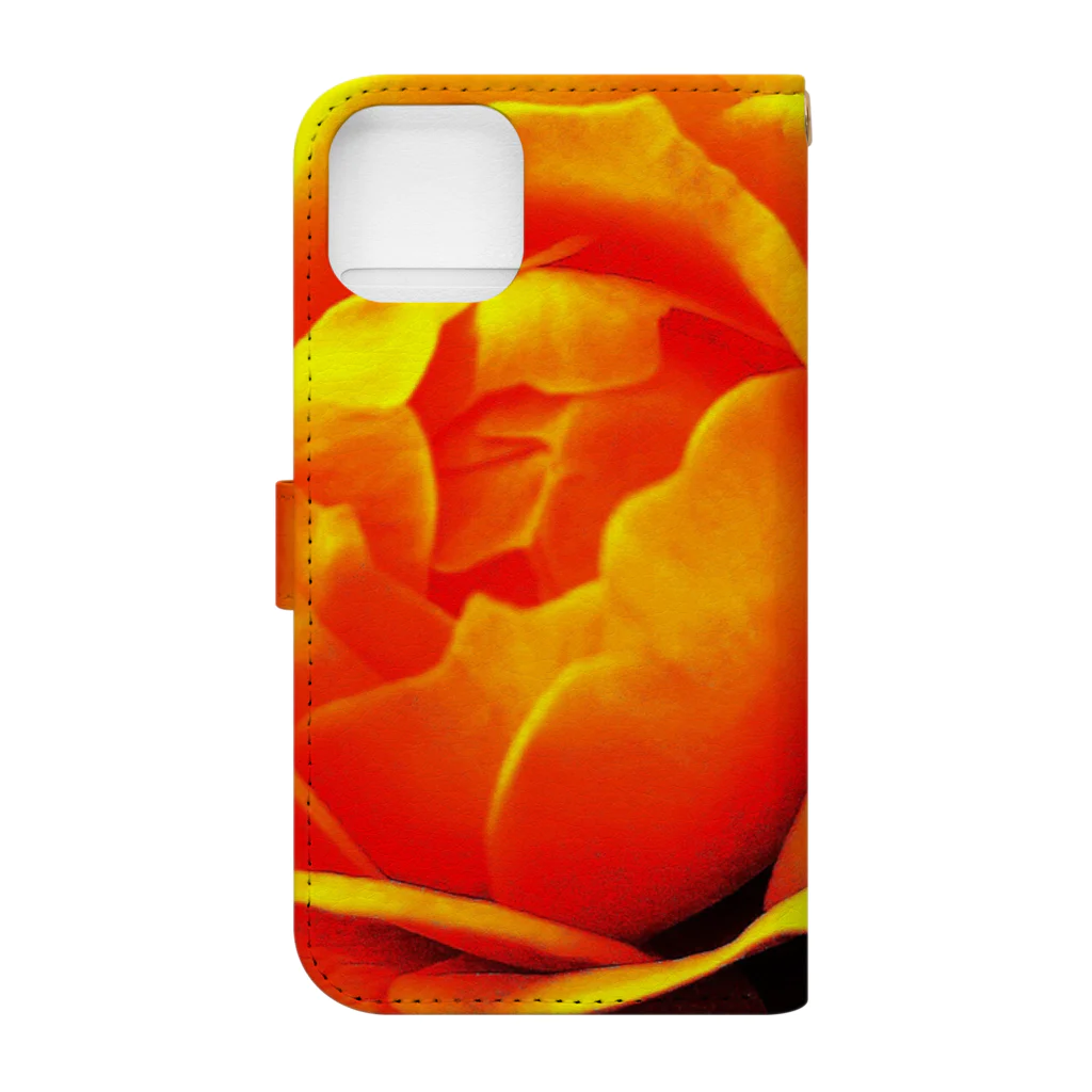 Anna’s galleryのYellow Rose Book-Style Smartphone Case :back