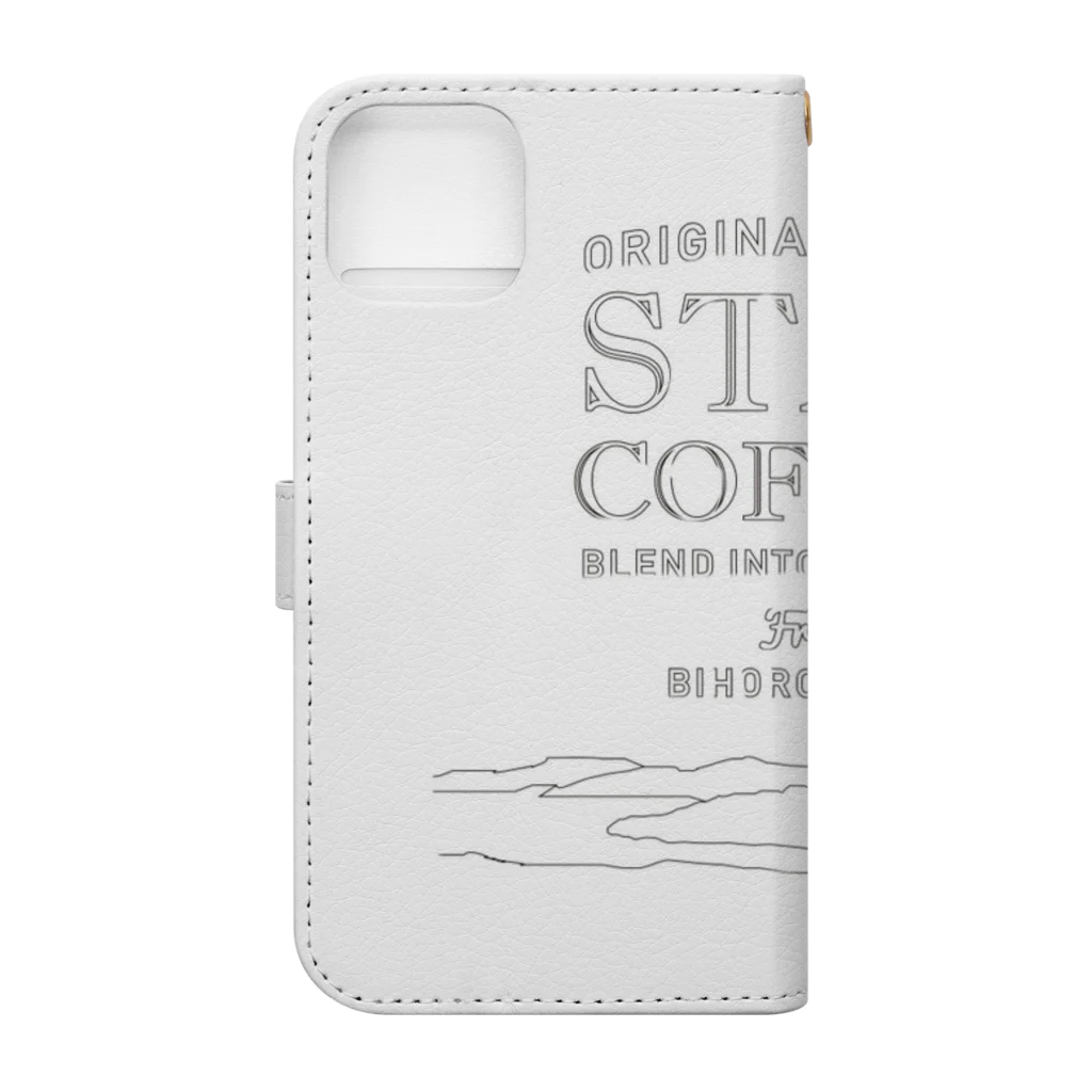 Friend filmのstag Book-Style Smartphone Case :back