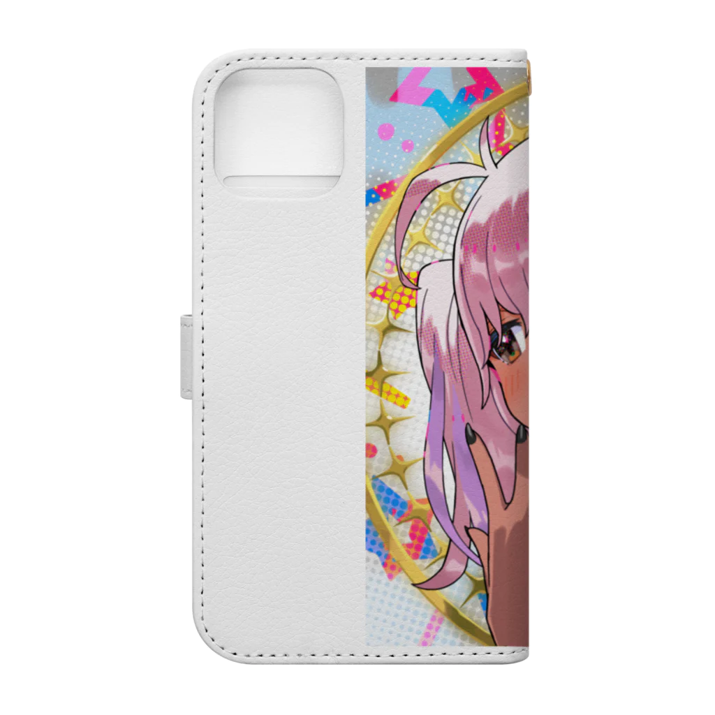 決算見る人のMegami goods #04409 Book-Style Smartphone Case :back