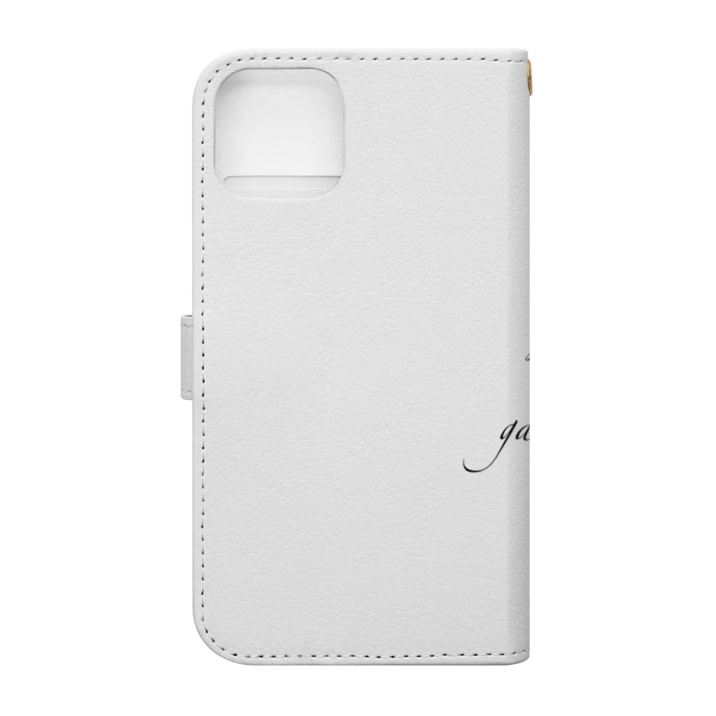 sugiakoのロゴグッズ Book-Style Smartphone Case :back