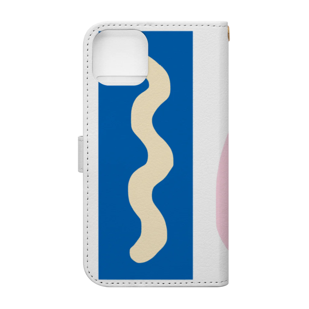 空間美術のMegumi moi et toi Book-Style Smartphone Case :back