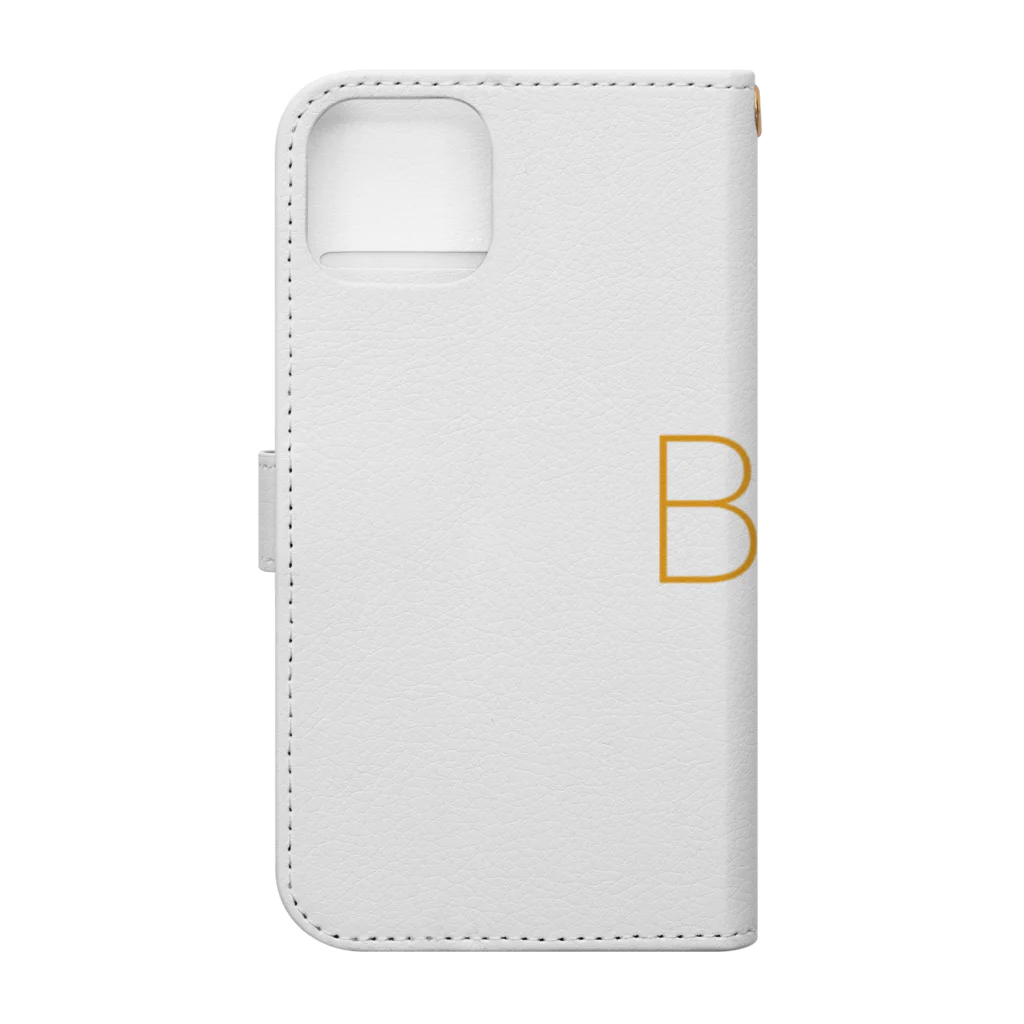 BRIDGE【ブリッジ】公式ショップのBRIDGEロゴ Book-Style Smartphone Case :back