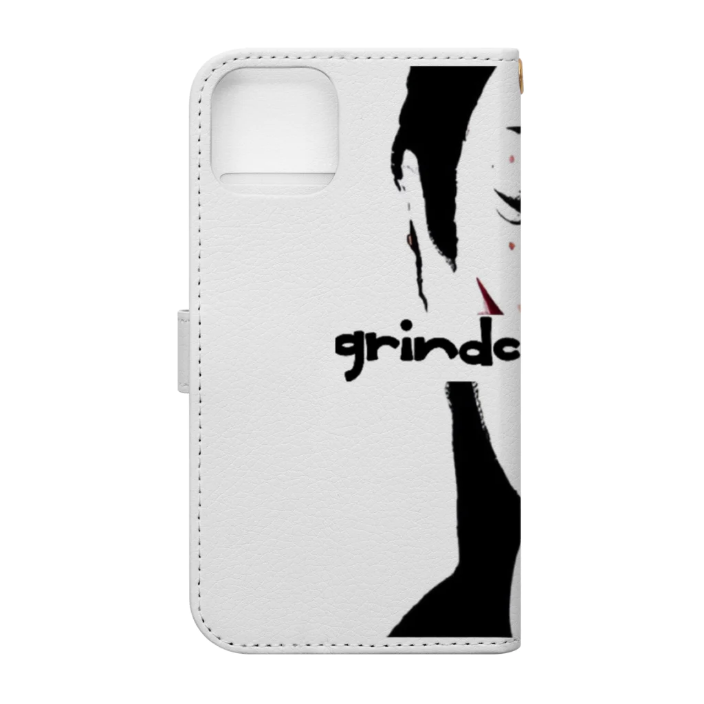 Grindcore Chocolate のSZR-022 Book-Style Smartphone Case :back