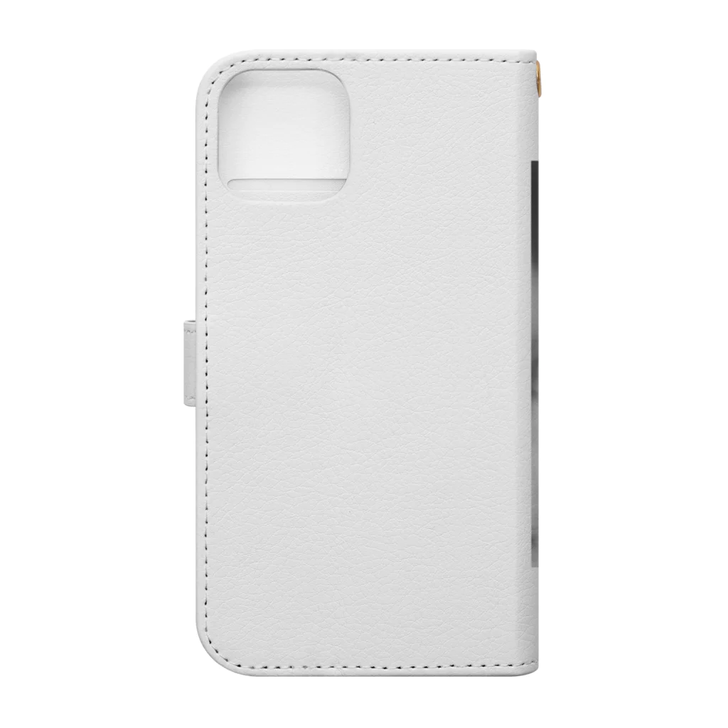 aviorのミニシュナ　 Book-Style Smartphone Case :back