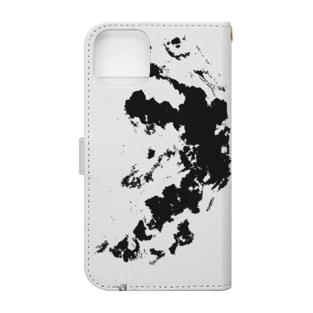 sparklelingamのroll shava 001 Book-Style Smartphone Case :back