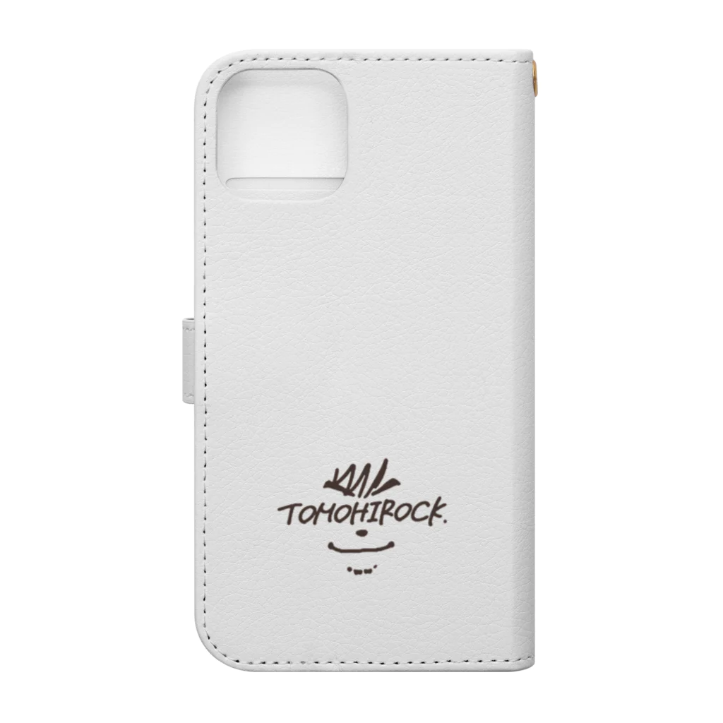 トモヒロック公認グッズのトモヒロック公認グッズ Book-Style Smartphone Case :back