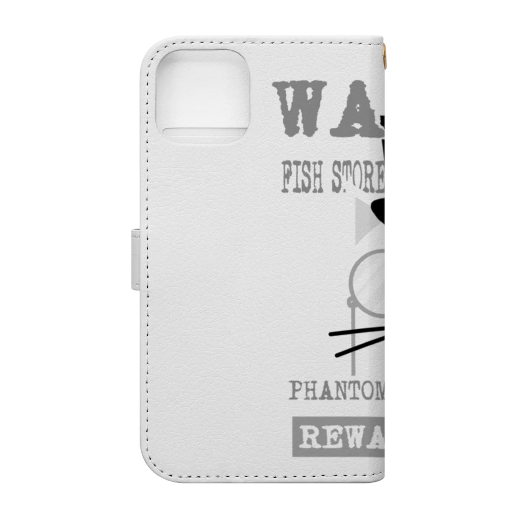 SU-KUのWANTED～怪盗ホワイト編～ Book-Style Smartphone Case :back