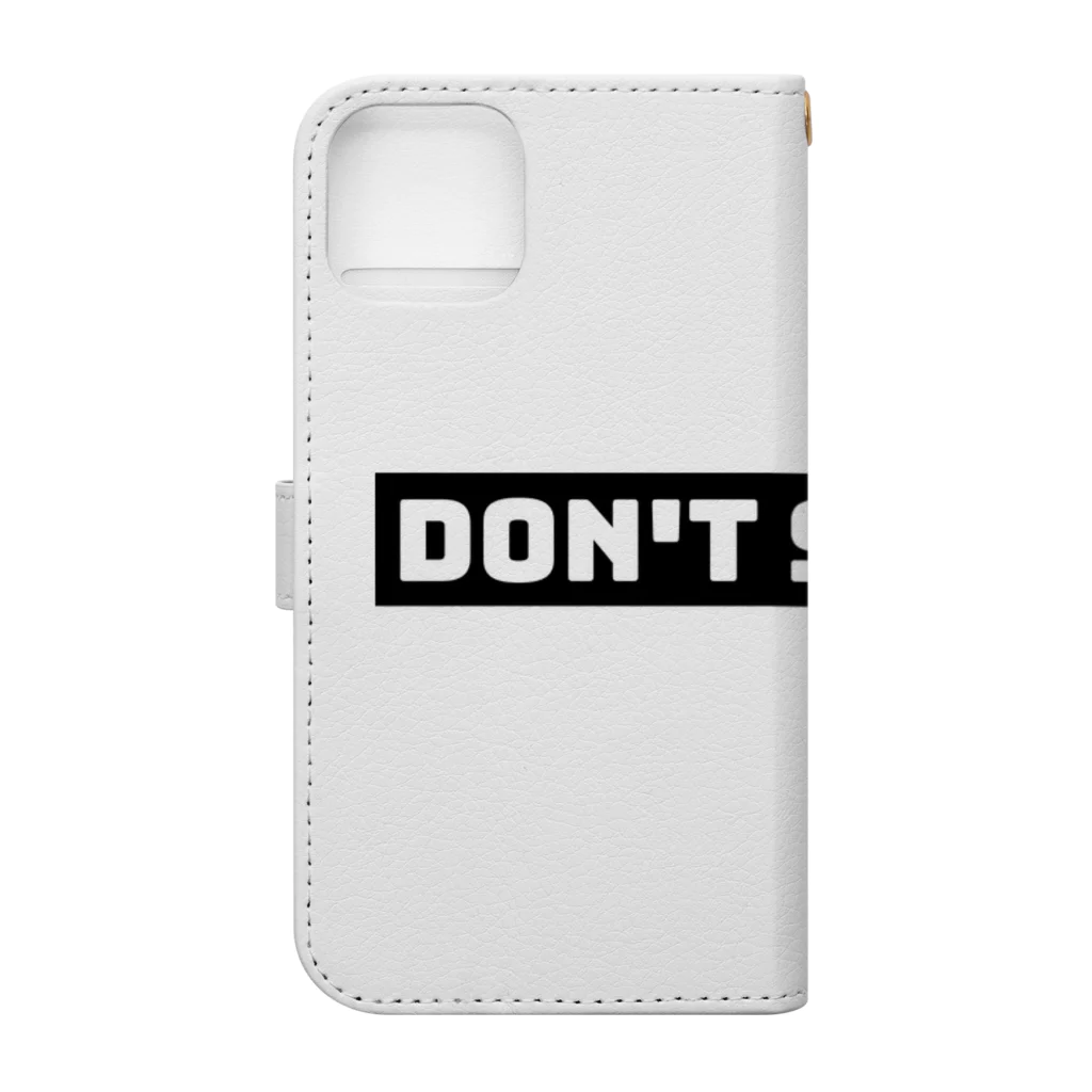 ライト兄貴のdon't stop Book-Style Smartphone Case :back