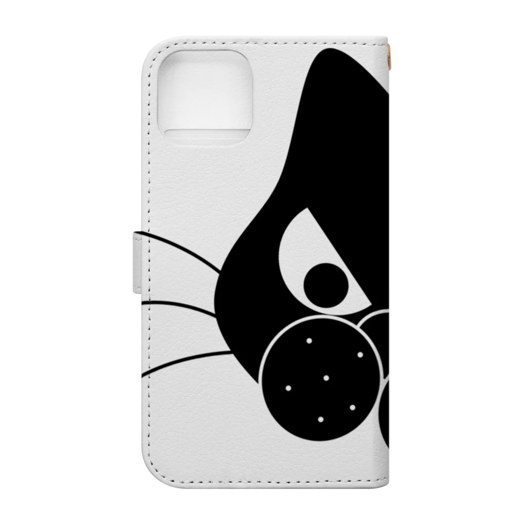 Suzutakaの守り猫 Book-Style Smartphone Case :back