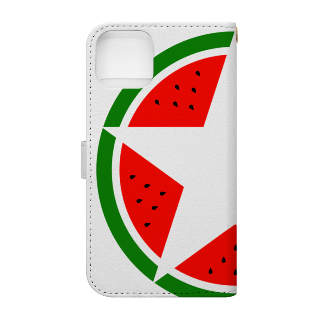 SuzutakaのSuica star Book-Style Smartphone Case :back