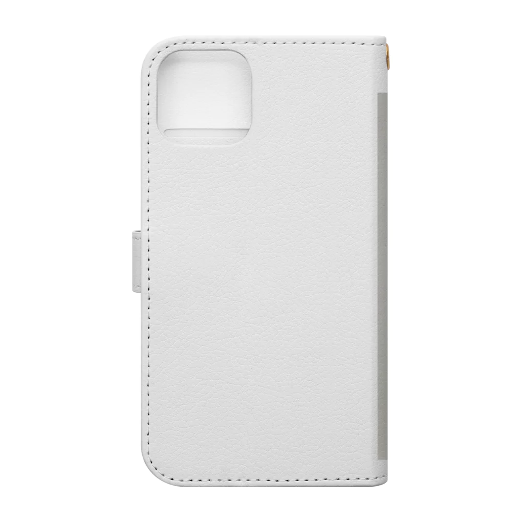 ともにゃんのお部屋のれんにゃん Book-Style Smartphone Case :back