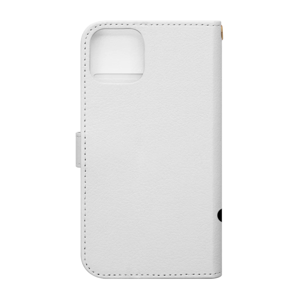 科学雑貨Scientiaのセロトニン Book-Style Smartphone Case :back