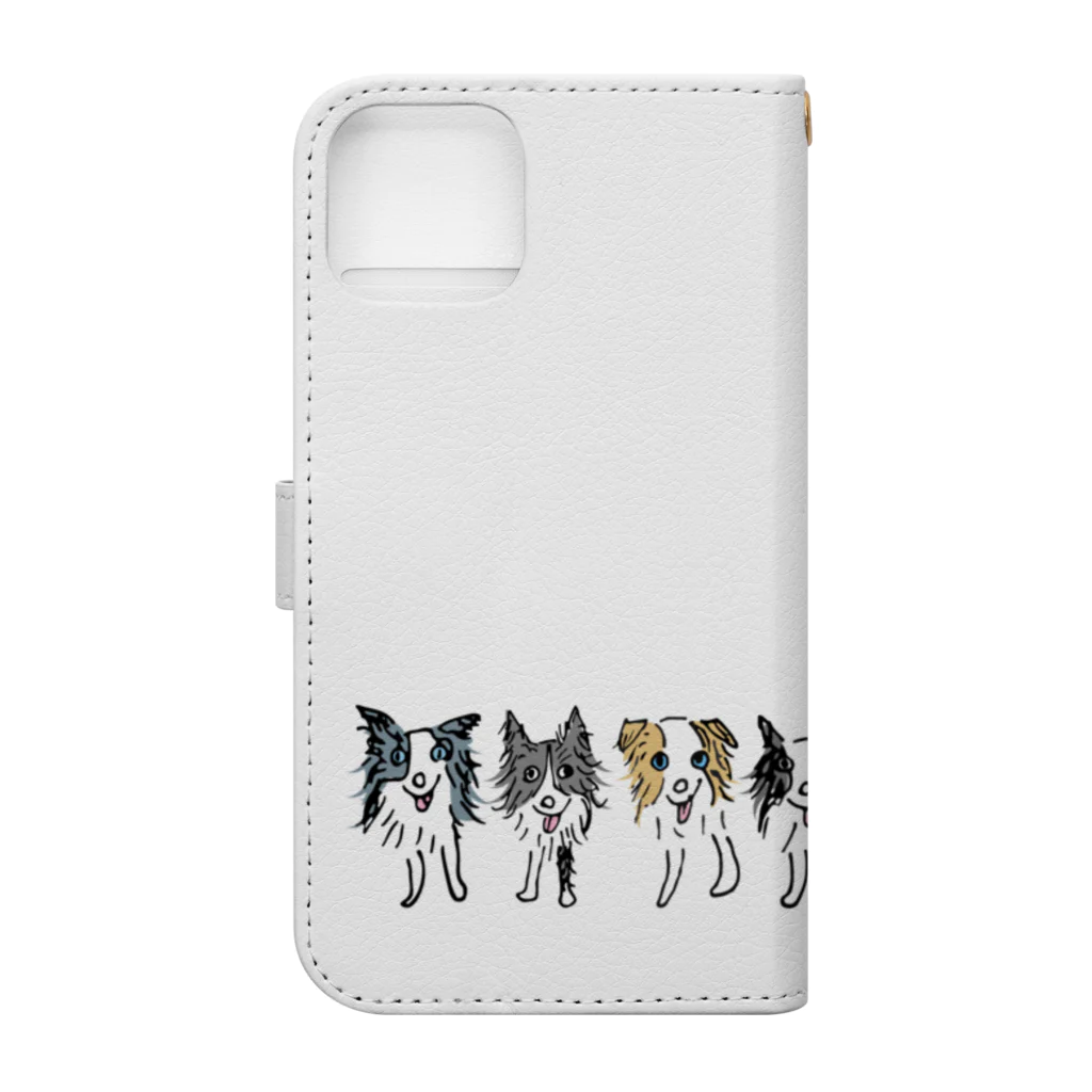 Bordercollie StreetのBCA709-2 Book-Style Smartphone Case :back