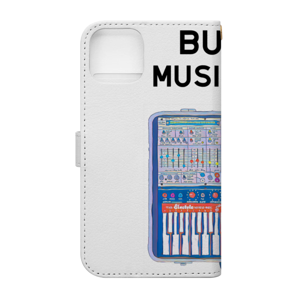 Vintage Synthesizers | aaaaakiiiiiのBuchla Music Easel Vintage Synthesizer 手帳型スマホケースの裏面