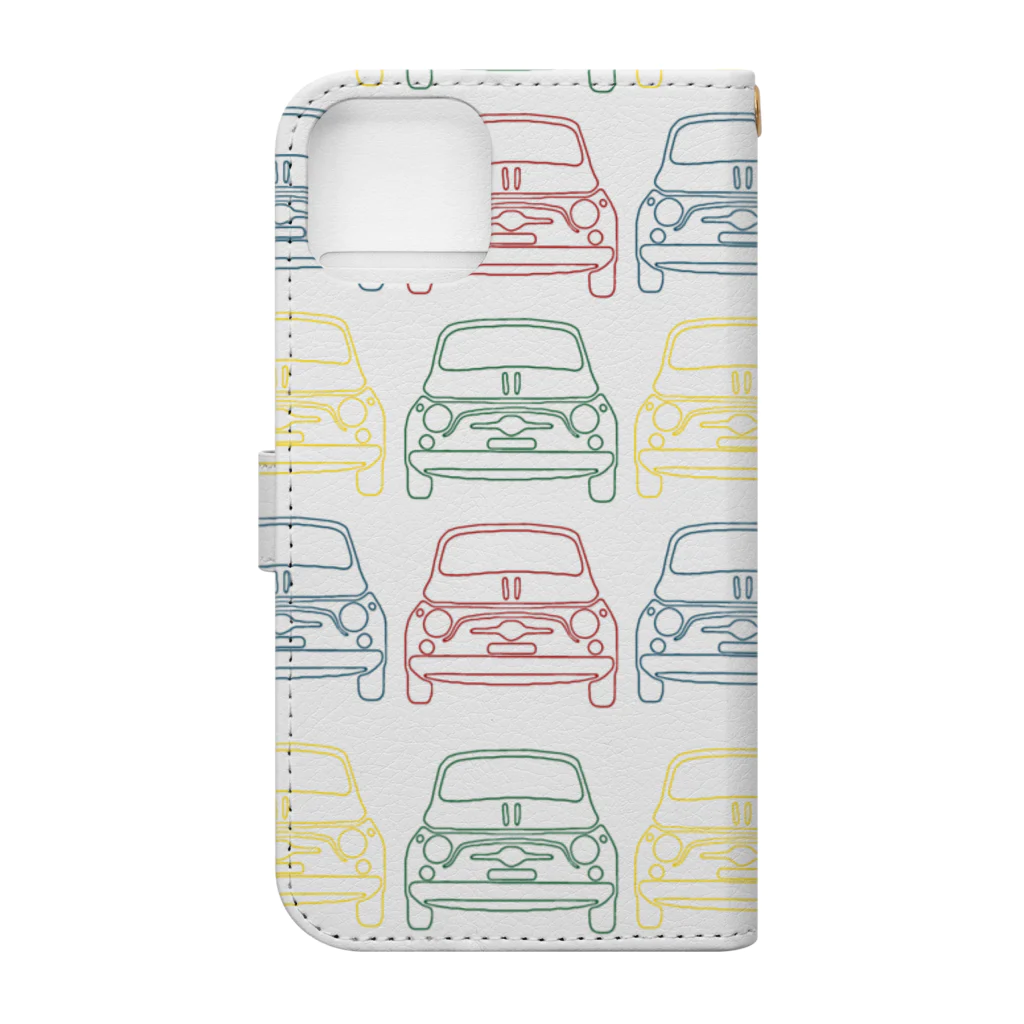 FLAT500のFIAT500 Book-Style Smartphone Case :back