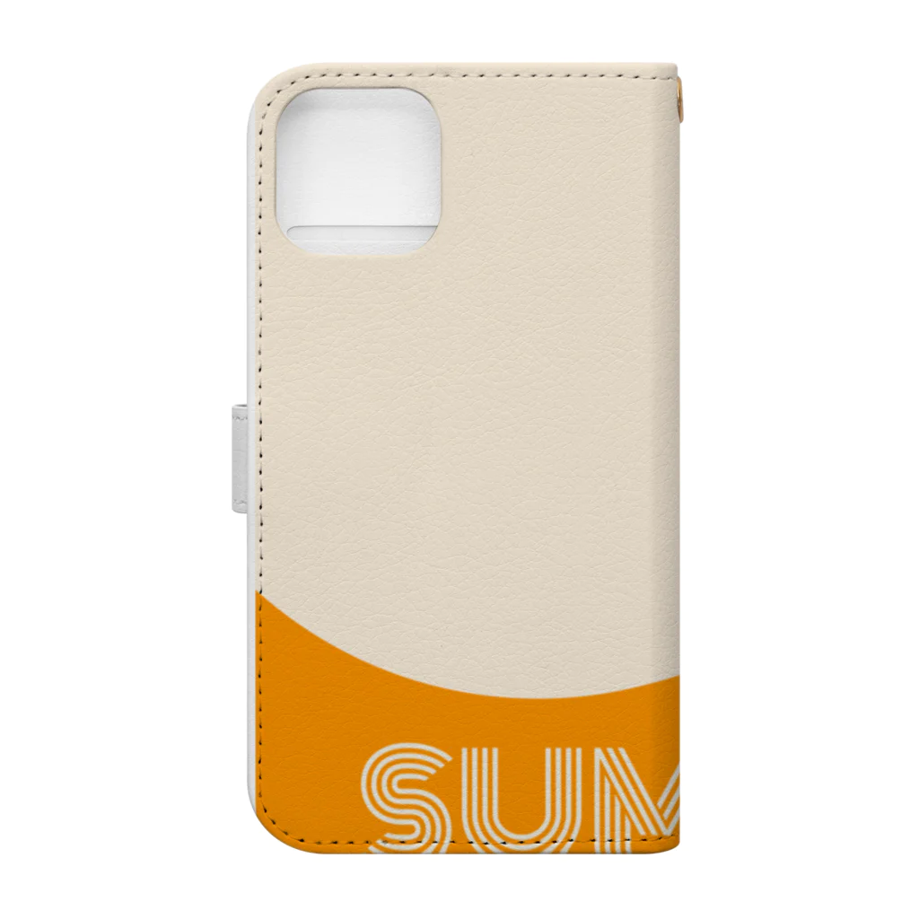 mihyuのSUMMER2023 ver.2 Book-Style Smartphone Case :back