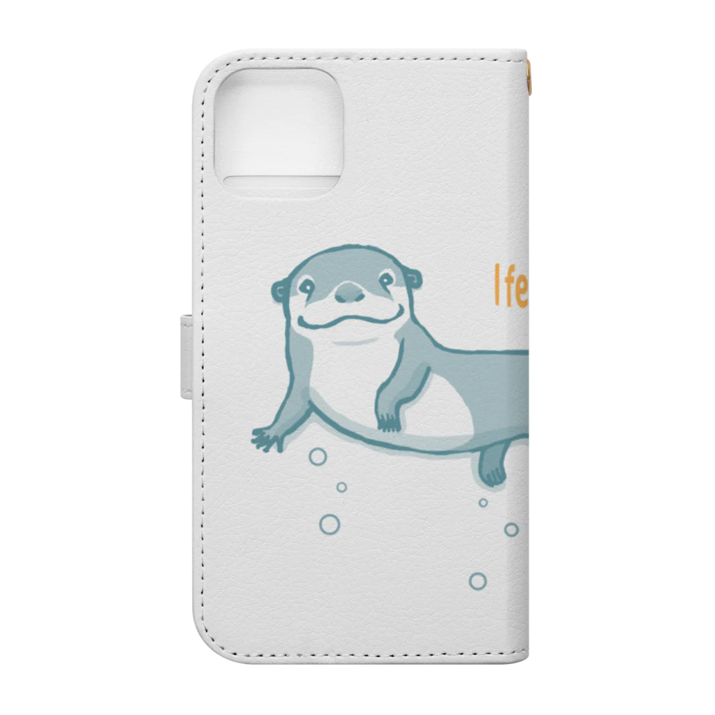 SU-KUの気分爽快！ Book-Style Smartphone Case :back