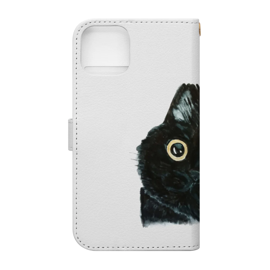 kizi-猫工房のおやつかな？ Book-Style Smartphone Case :back