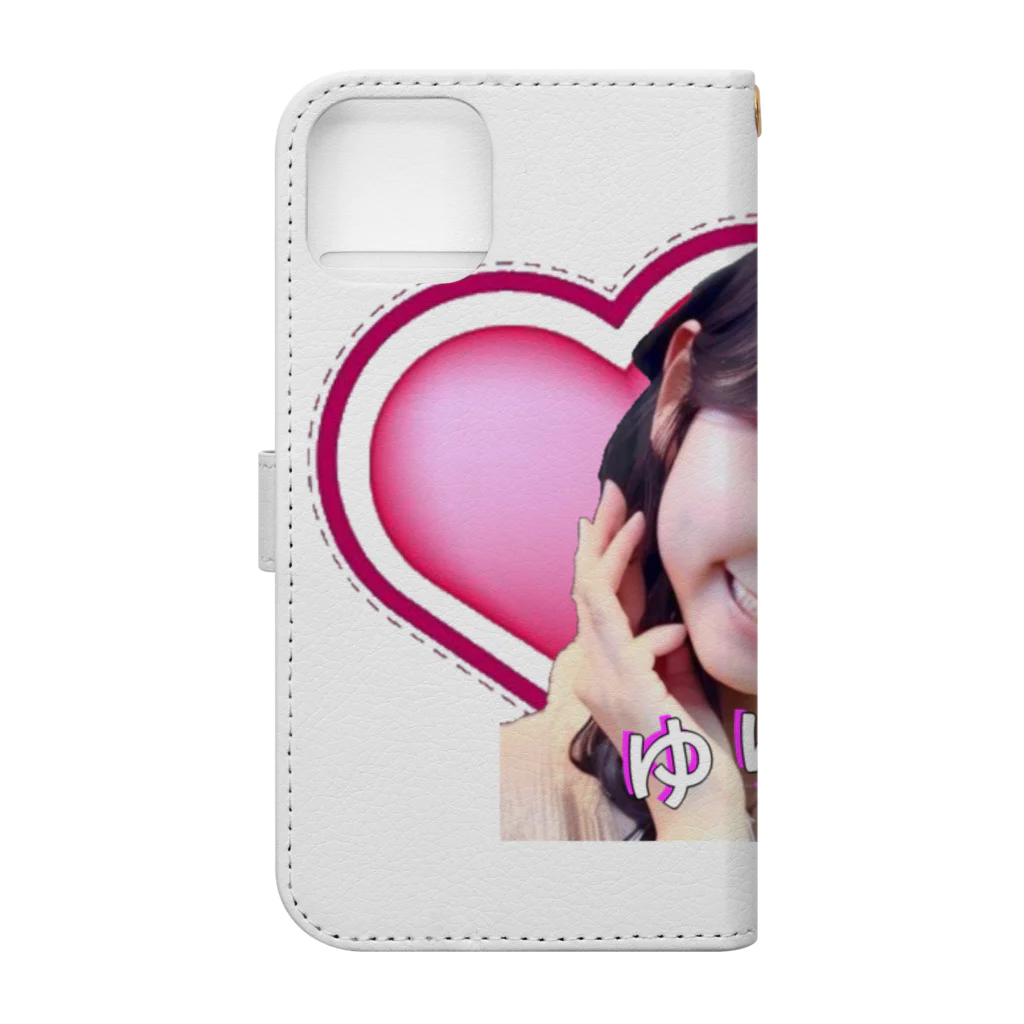 KANAANitemsのゆりりん Book-Style Smartphone Case :back