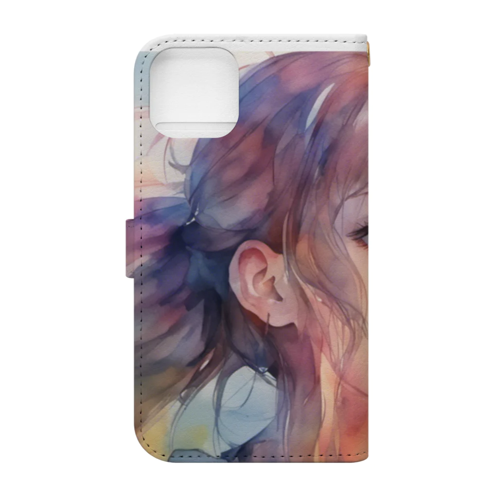 JUNのBelieve in yourself Book-Style Smartphone Case :back