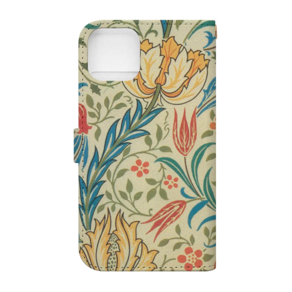 世界美術商店のフローラ / Flora Book-Style Smartphone Case :back