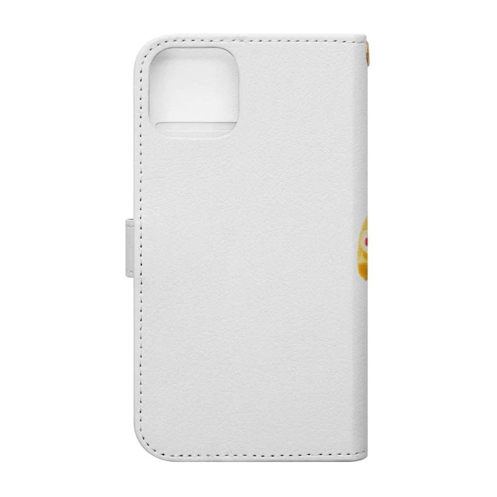 TakaHiro houseの季節のフルーツ髑髏 Book-Style Smartphone Case :back