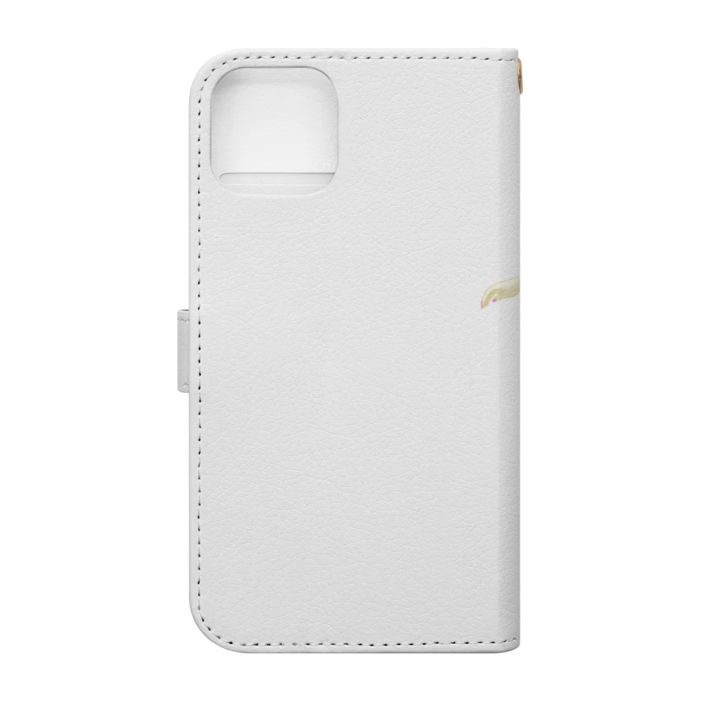 アンドレーア・ザ・スーパーキッカーのアンドレーア（ブラジル国旗特別ユニフォーム） Book-Style Smartphone Case :back