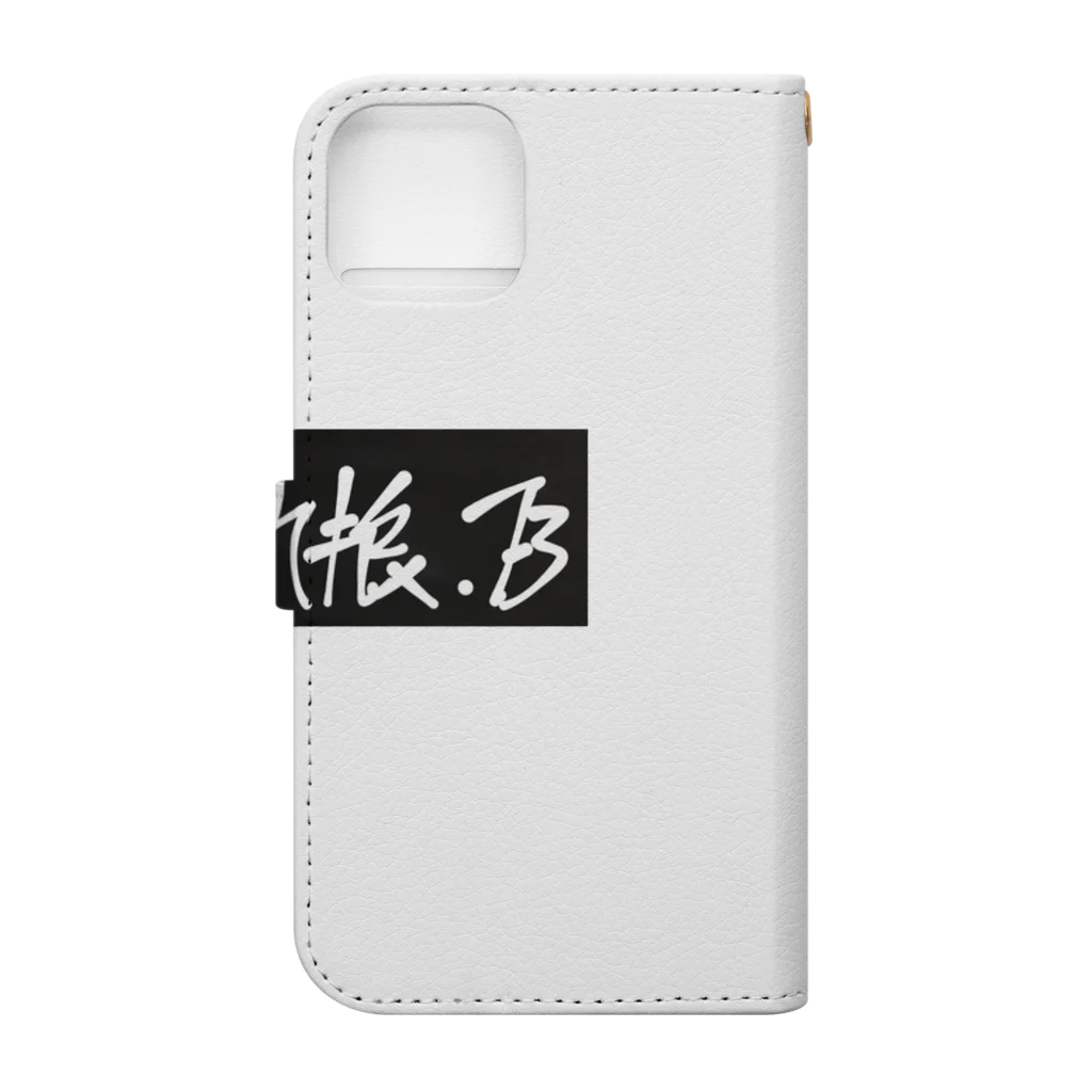 BAR九狼ブランドのBAR九狼ブランド Book-Style Smartphone Case :back