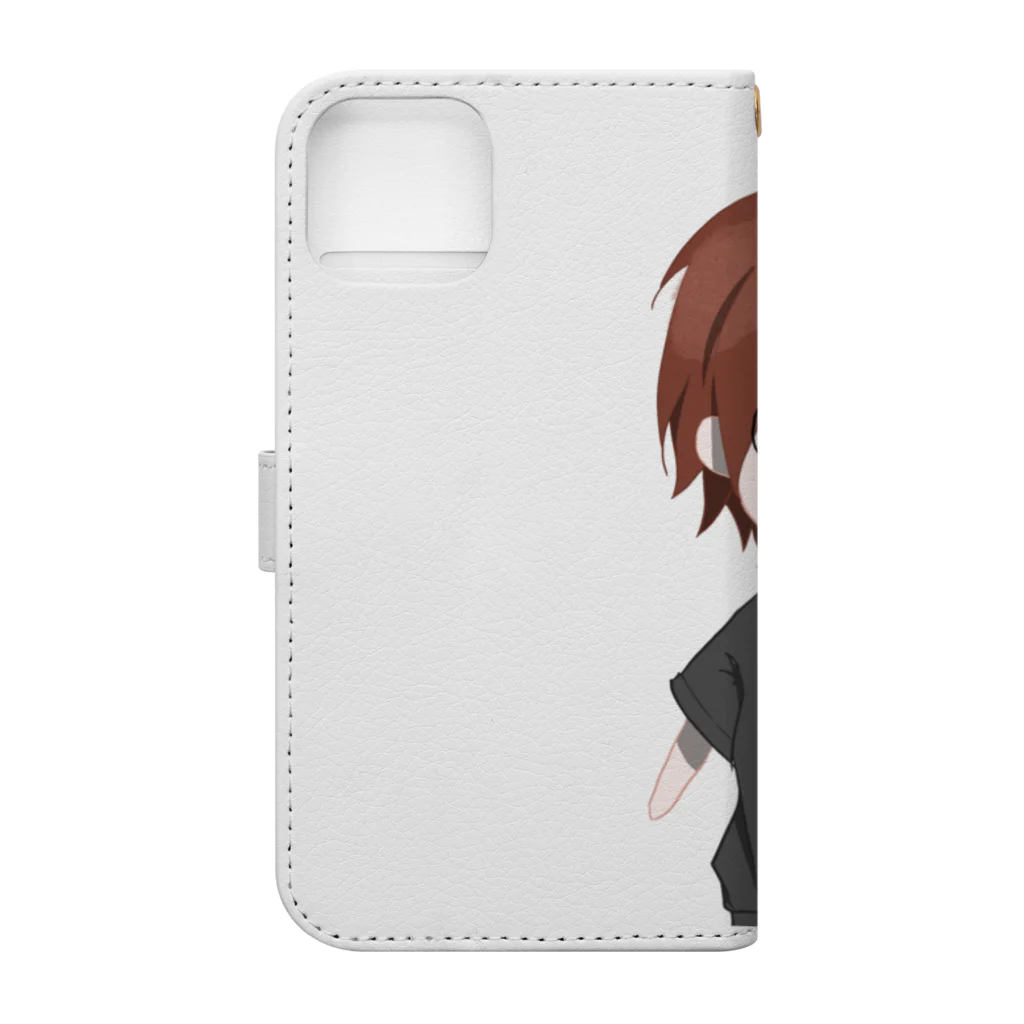 【公式】東京陰陽塾のシン・野口君グッズwww Book-Style Smartphone Case :back