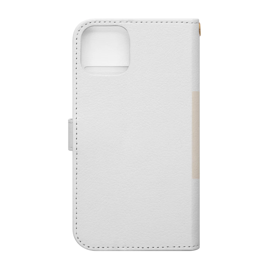 ヨッシーのミニ侍女子 Book-Style Smartphone Case :back