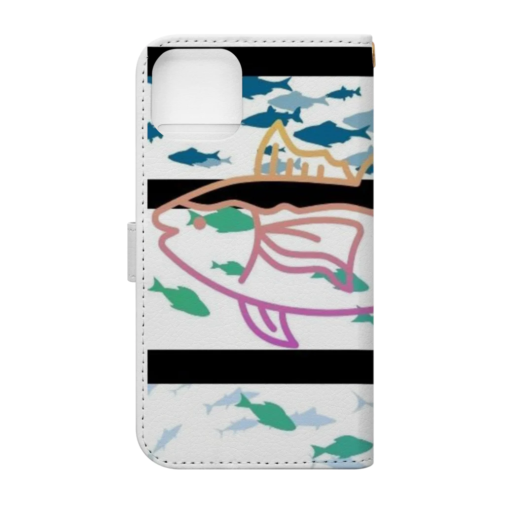 Xmasaのthe　海 Book-Style Smartphone Case :back