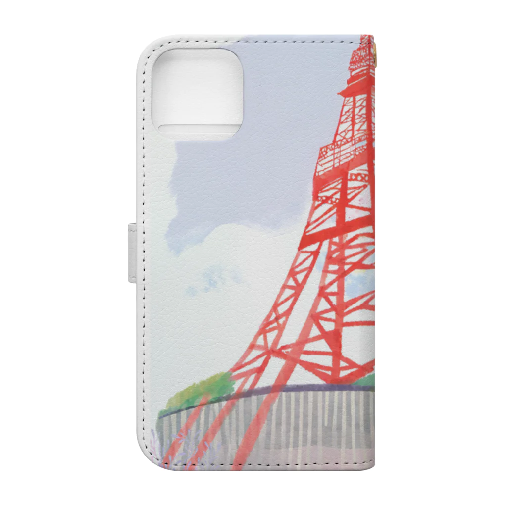 JapanのTOKYO_01 Book-Style Smartphone Case :back