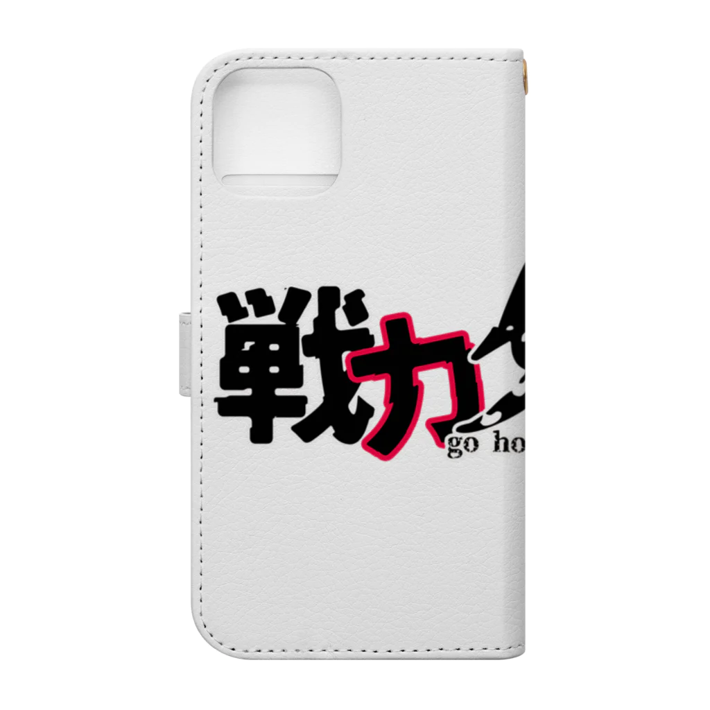 Bad Daddy at SUZURI の戦力外〜リストラ Book-Style Smartphone Case :back