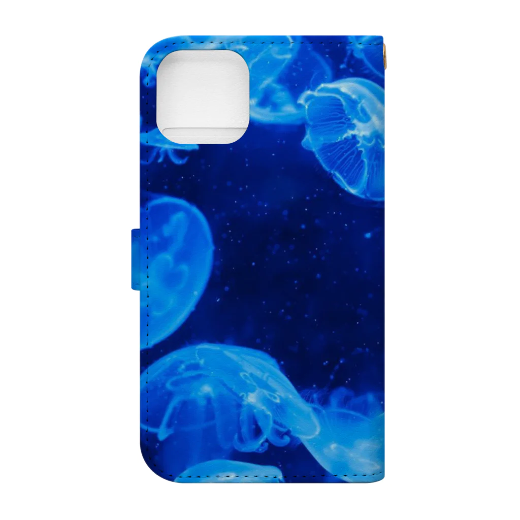 KAOKAOのJellyfish=海月 Book-Style Smartphone Case :back