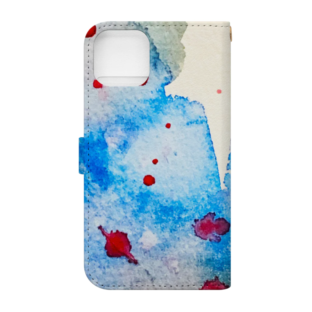 suisaiの23億回 Book-Style Smartphone Case :back