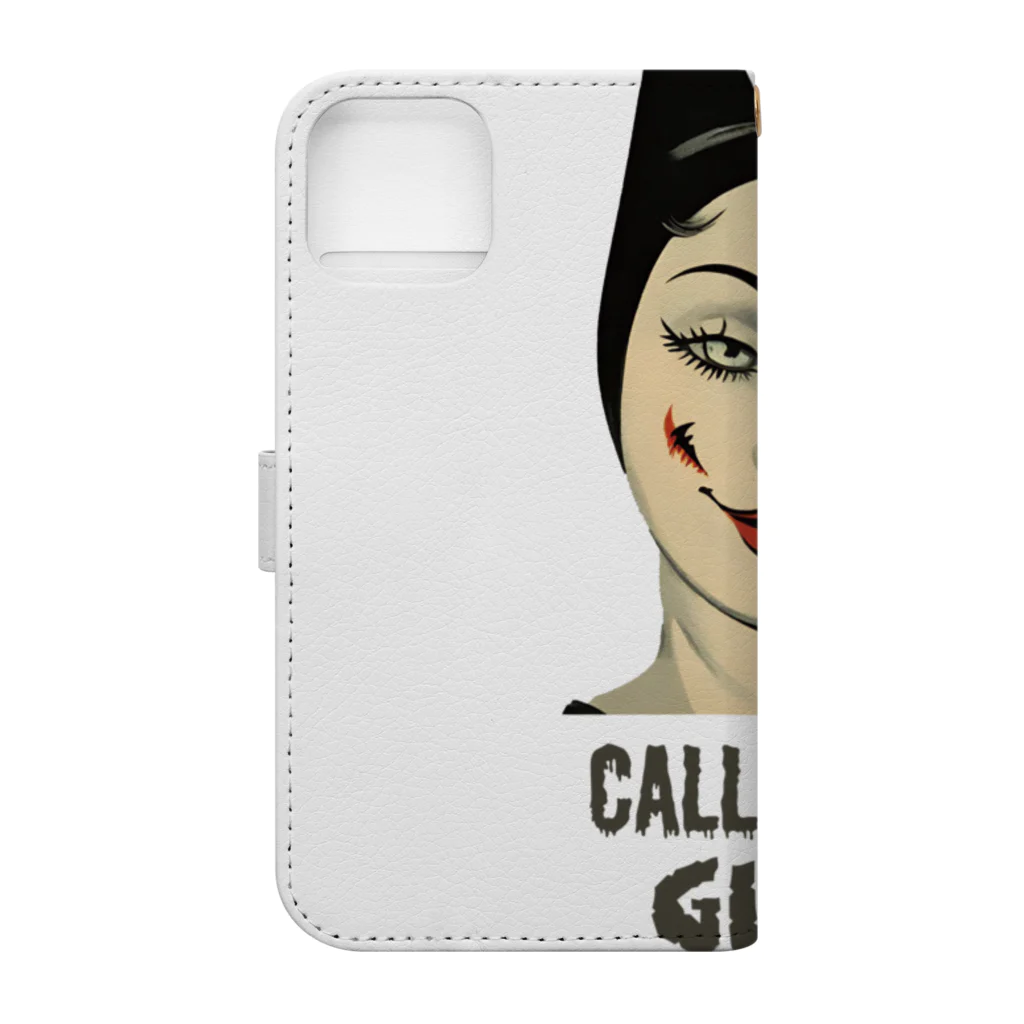 TENMAHAJUNのCalling All Girls Book-Style Smartphone Case :back