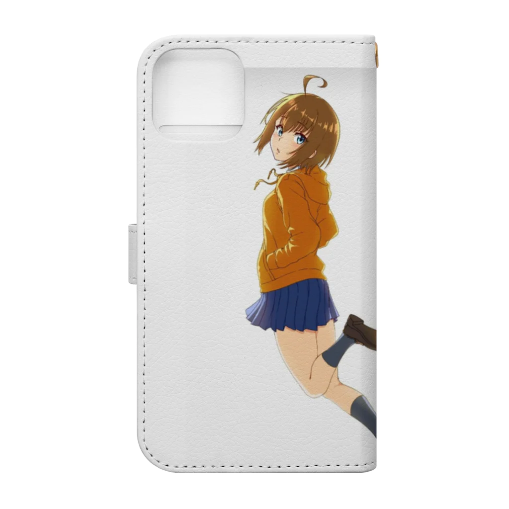 fuwariのsaki Book-Style Smartphone Case :back