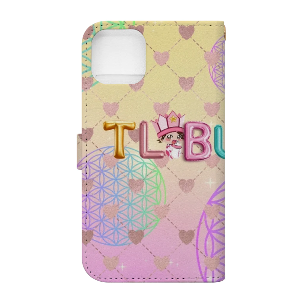 JOSTAR星の王子さま☆僕ちゃんのお店☆のTLBU トゥルバブ　JOSTAR公式グッズ Book-Style Smartphone Case :back