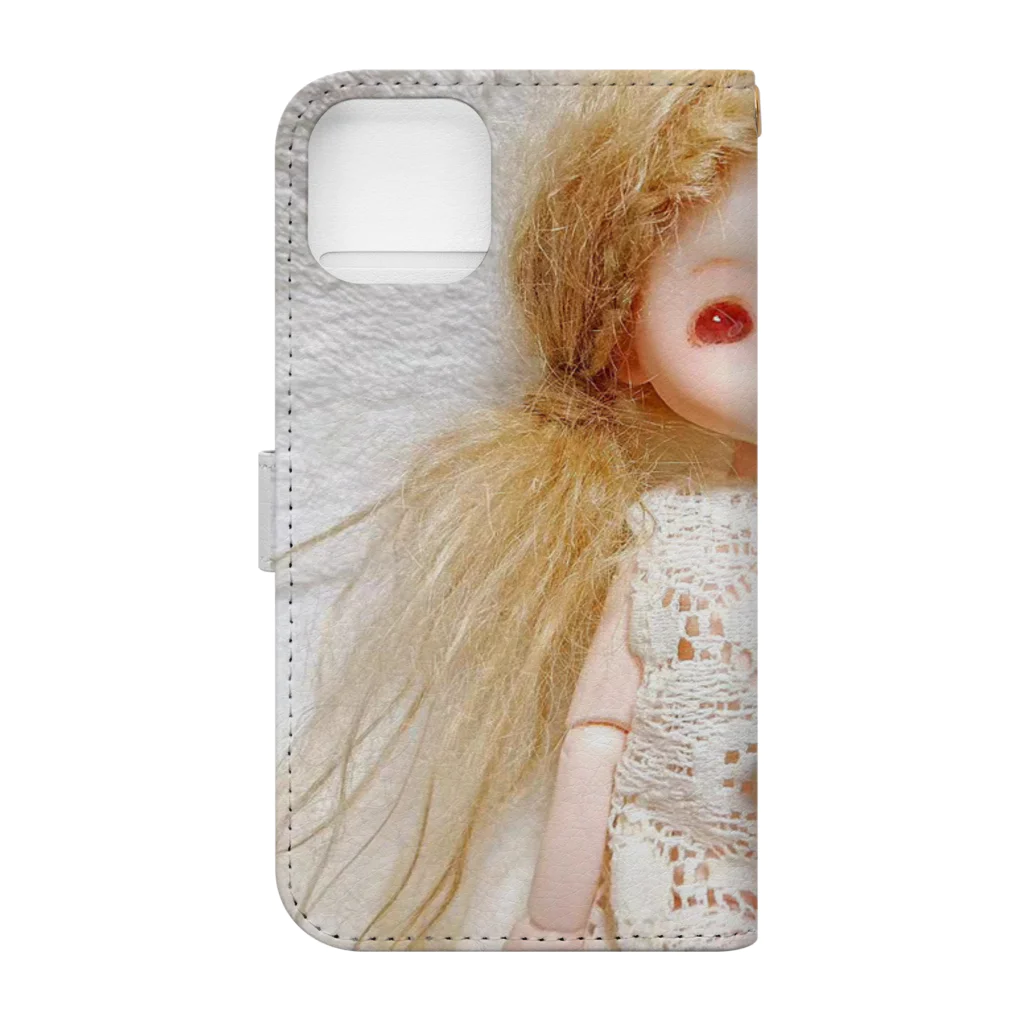 センジュちゃんのセンジュちゃん Book-Style Smartphone Case :back