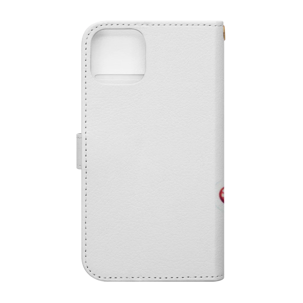 JoyIT_PCのラブリー　トナカイ Book-Style Smartphone Case :back