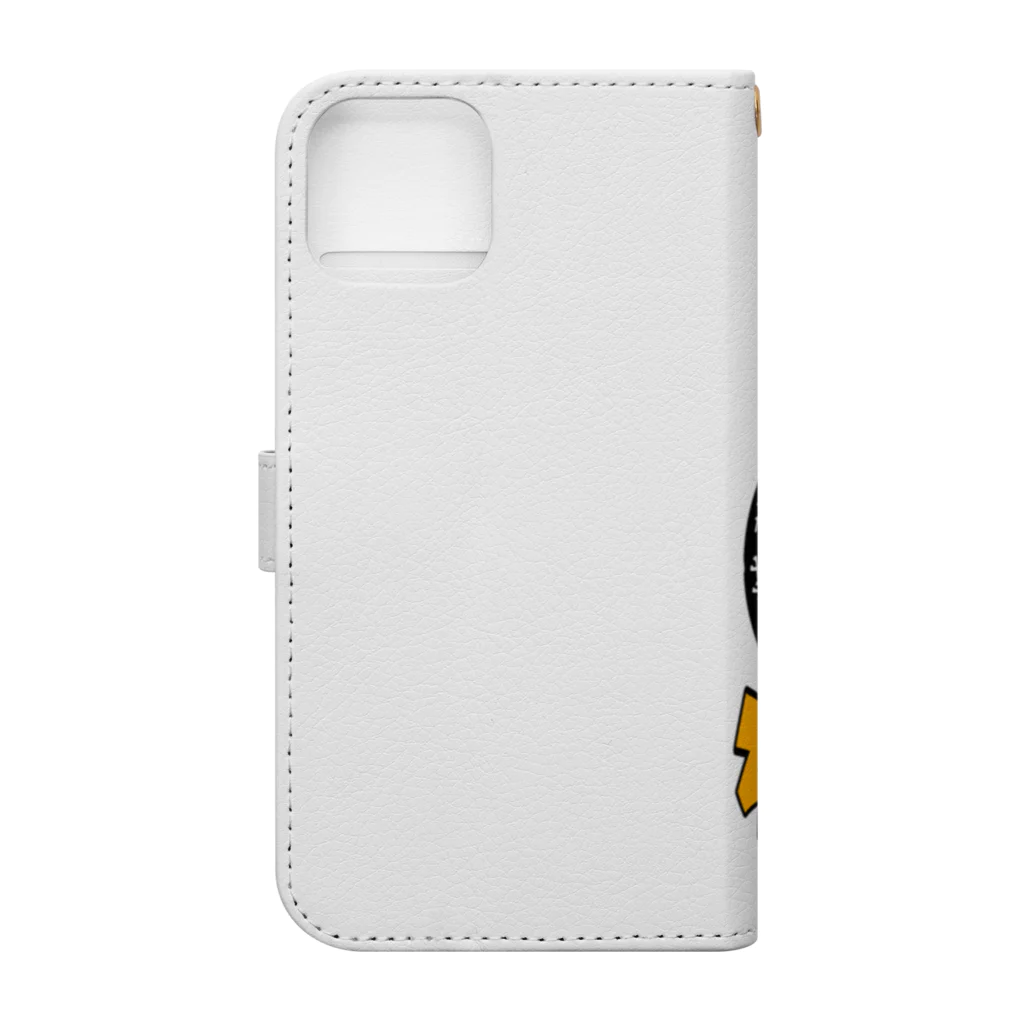 迷彩鳥おばさんの迷彩鳥おばさん Book-Style Smartphone Case :back