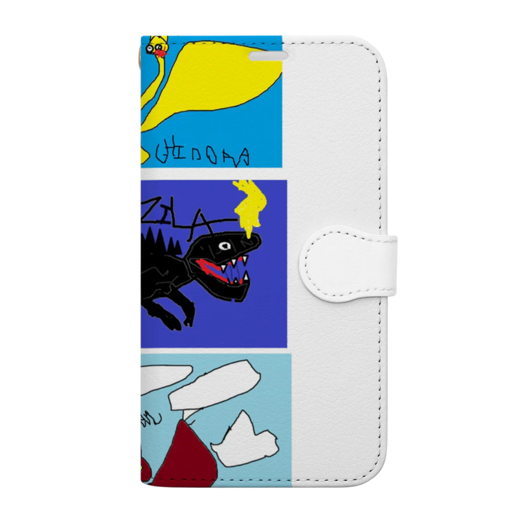 jeannettejeannetteのMonsters怪獣 Book-Style Smartphone Case